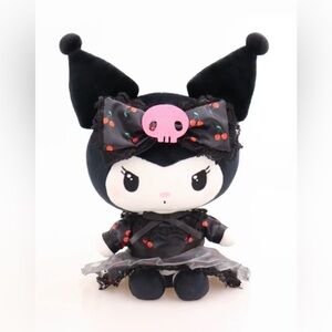 Ultra Rare Sanrio Black Cherry Bomb Kuromi Plushie, Collector’s Limited Edition